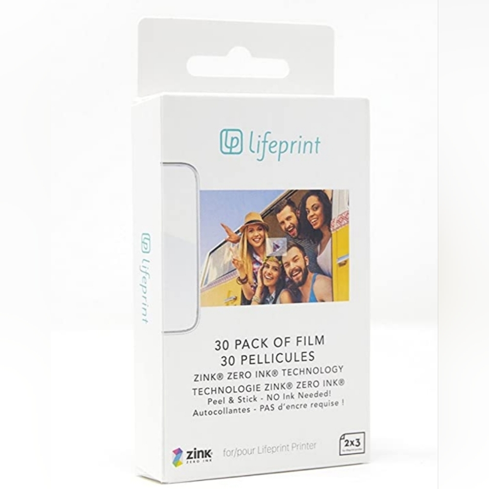 LP Lifeprint 2×3 Printer Paper 30 pack